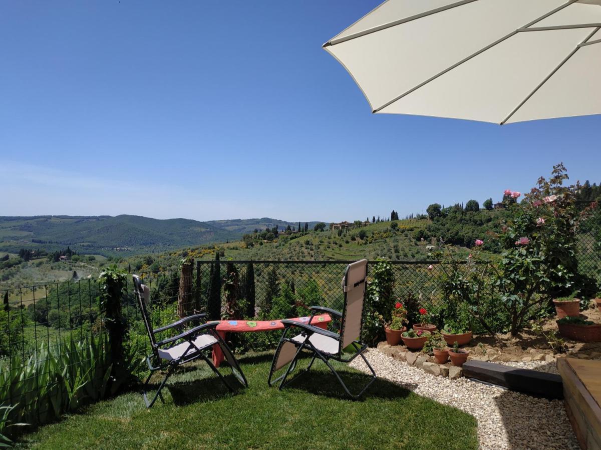 B&B Panoramic Греве ин Кианти Екстериор снимка